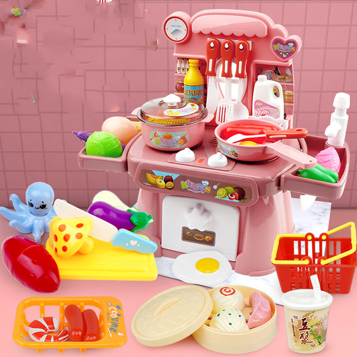 Simulation kitchen educational toys